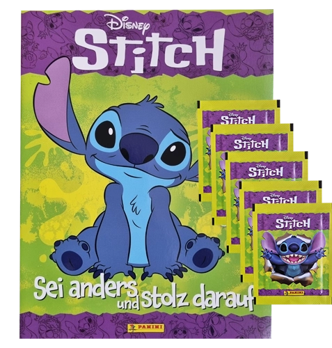 Panini Stitch Sticker / Embrace your weird / 1x Sammelalbum inkl 5x Stickertüten