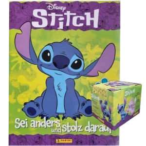 Panini Stitch Sticker / Embrace your weird / 1x Sammelalbum inkl 1x Display je 36x Stickertüten