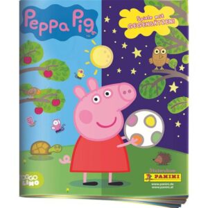 Panini Peppa Spiele mit Gegensätzen Sticker