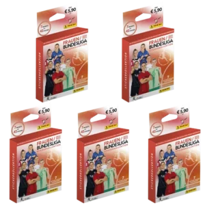 Panini Frauen Bundesliga Sticker 2024/2025 / 5x Eco Blister Pack