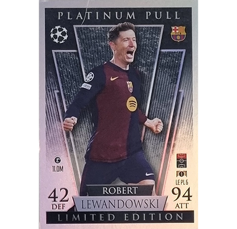 Topps Champions League Match Attax 2024/2025 / LE PL 5 ROBERT LEWANDOWSKI