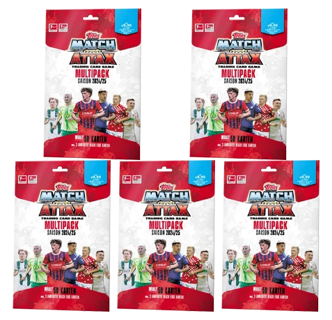 Topps Bundesliga Match Attax 2024/25 / 5x Multipack