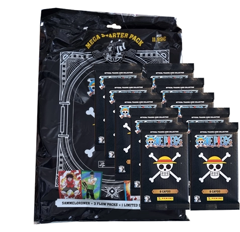 Panini One Piece 25th Anniversary Trading Cards / 1x Starterpack inkl 10x Booster