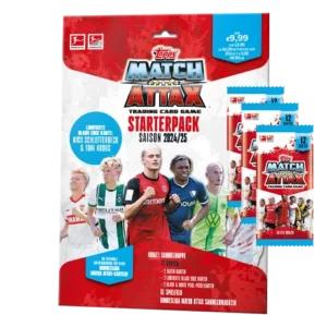 Topps Bundesliga Match Attax 2024/25 / 1x Starterpack inkl 3x Booster