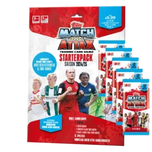 Topps Bundesliga Match Attax 2024/25 / 1x Starterpack inkl 5x Booster