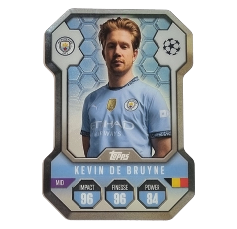 Topps Champions League Match Attax 2024/2025 / Chrome Shield / SH 1 KEVIN DE BRUYNE