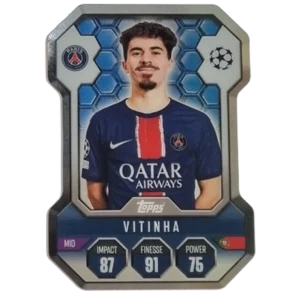 Topps Champions League Match Attax 2024/2025 / Chrome Shield / SH 14 VITINHA