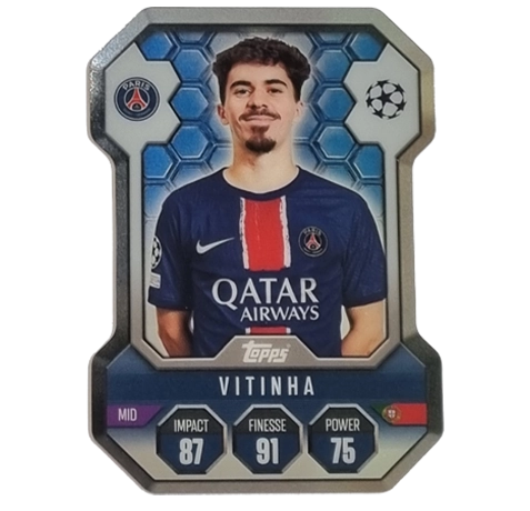 Topps Champions League Match Attax 2024/2025 / Chrome Shield / SH 14 VITINHA