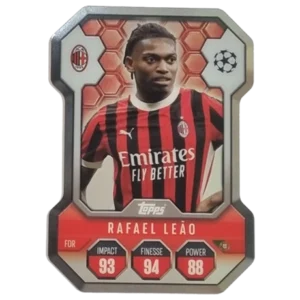 Topps Champions League Match Attax 2024/2025 / Chrome Shield / SH 16 RAFAEL LEAO