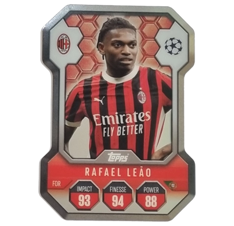 Topps Champions League Match Attax 2024/2025 / Chrome Shield / SH 16 RAFAEL LEAO