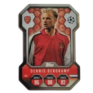 Topps Champions League Match Attax 2024/2025 / Chrome Shield / SH 3 DENNIS BERGKAMP