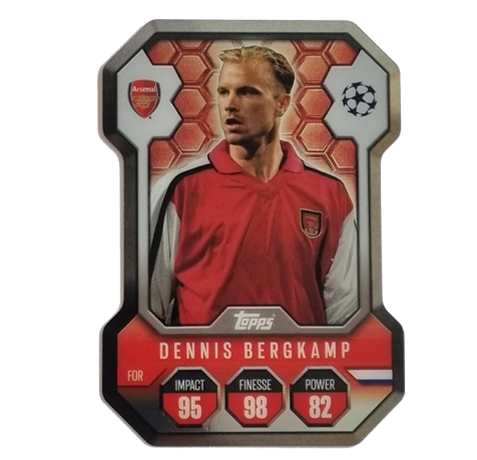 Topps Champions League Match Attax 2024/2025 / Chrome Shield / SH 3 DENNIS BERGKAMP