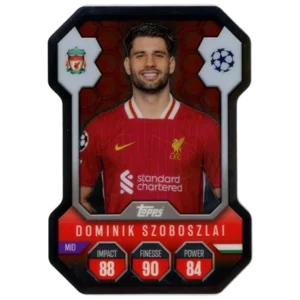 Topps Champions League Match Attax 2024/2025 / Chrome Shield / SH 4 DOMINIK SZOBOSZLAI