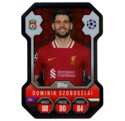 Topps Champions League Match Attax 2024/2025 / Chrome Shield / SH 4 DOMINIK SZOBOSZLAI