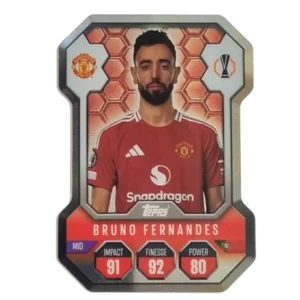 Topps Champions League Match Attax 2024/2025 / Chrome Shield / SH 5 BRUNO FERNANDES