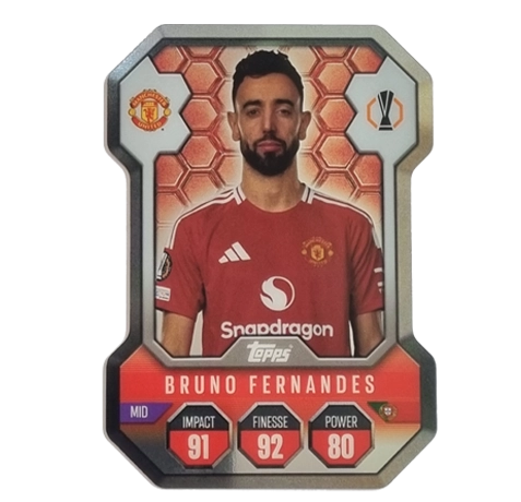 Topps Champions League Match Attax 2024/2025 / Chrome Shield / SH 5 BRUNO FERNANDES