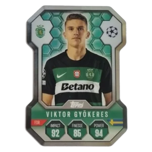 Topps Champions League Match Attax 2024/2025 / Chrome Shield / SH 8 VIKTOR GYÖKERES