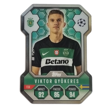 Topps Champions League Match Attax 2024/2025 / Chrome Shield / SH 8 VIKTOR GYÖKERES