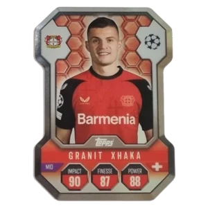 Topps Champions League Match Attax 2024/2025 / Chrome Shield / SH 9 GRANIT XHAKA