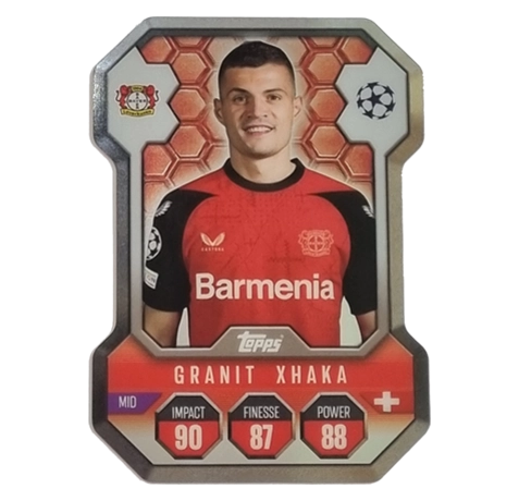 Topps Champions League Match Attax 2024/2025 / Chrome Shield / SH 9 GRANIT XHAKA