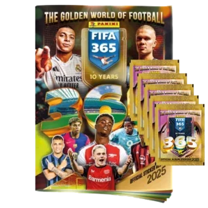 Panini Fifa 365 Sticker 2025 / 1x Stickeralbum inkl 5x Stickertüten