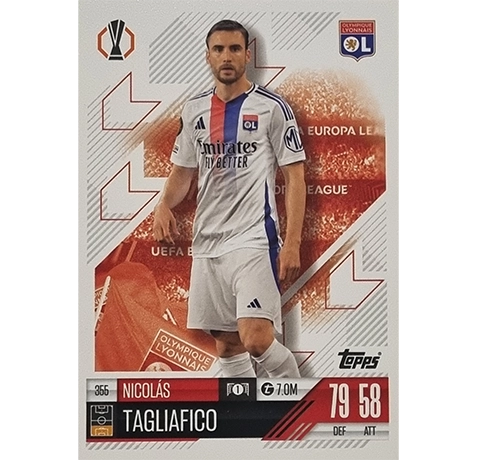 Topps Champions League Match Attax 2024/2025 / 355 Nicolas Tagliafico