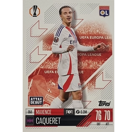 Topps Champions League Match Attax 2024/2025 / 356 Maxence Caqueret