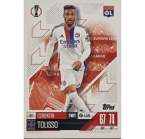 Topps Champions League Match Attax 2024/2025 / 357 Corentin Tolisso