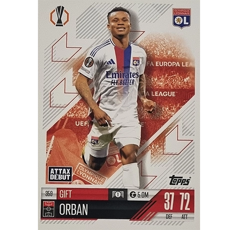 Topps Champions League Match Attax 2024/2025 / 359 Gift Orban