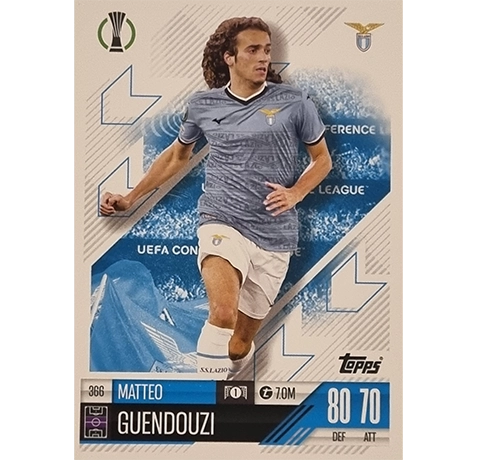 Topps Champions League Match Attax 2024/2025 / 366 Matteo Guendouzi