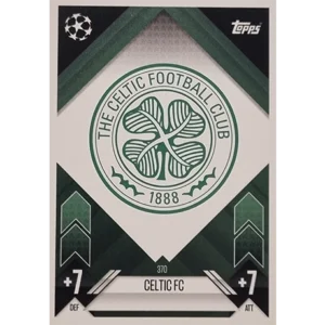 Topps Champions League Match Attax 2024/2025 / 370 Celtic Glasgow Logo