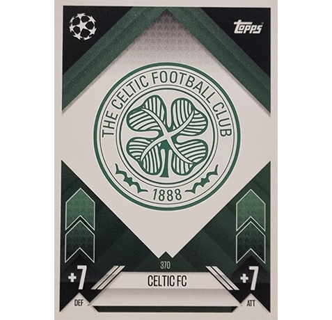 Topps Champions League Match Attax 2024/2025 / 370 Celtic Glasgow Logo