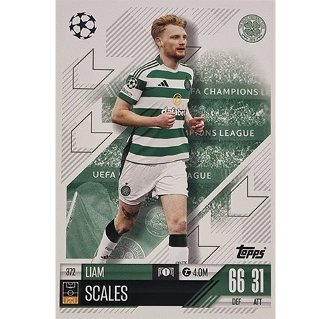 Topps Champions League Match Attax 2024/2025 / 372 Liam Scales