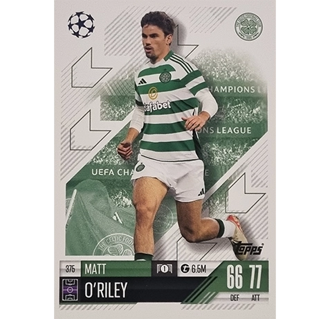 Topps Champions League Match Attax 2024/2025 / 375 Matt O´Riley