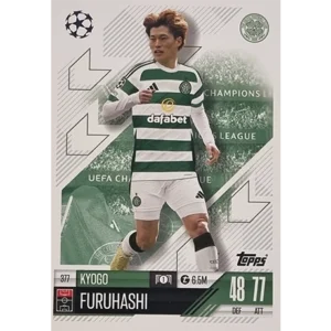 Topps Champions League Match Attax 2024/2025 / 377 Kyogo Furuhashi