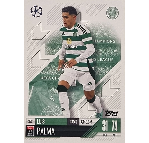 Topps Champions League Match Attax 2024/2025 / 378 Luis Palma