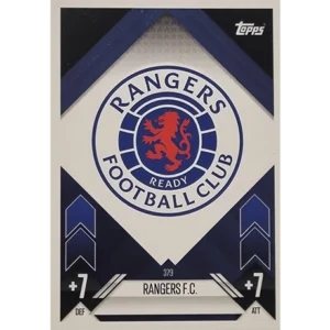 Topps Champions League Match Attax 2024/2025 / 379 Glasgow Rangers Logo