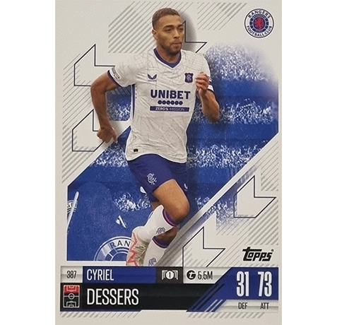 Topps Champions League Match Attax 2024/2025 / 387 Cyriel Dessers