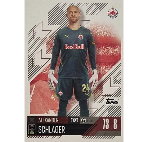 Topps Champions League Match Attax 2024/2025 / 389 Alexander Schlager