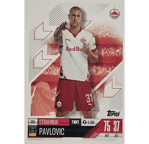 Topps Champions League Match Attax 2024/2025 / 391 Strahinja Pavlovic