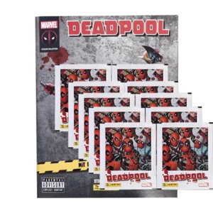Panini Marvel Deadpool Sticker / Sammelalbum inkl 10x Stickertüten