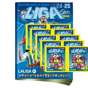 Panini La Liga Sticker 2024-25 / 1x Stickeralbum inkl 10x Stickertüten