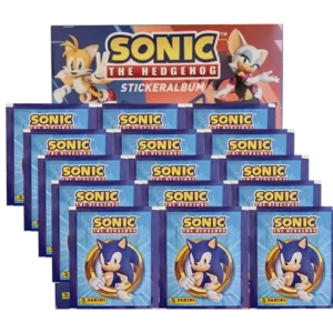 Panini Sonic the Hedgehog Sticker 2024 / Stickeralbum inkl 15x Stickertüten