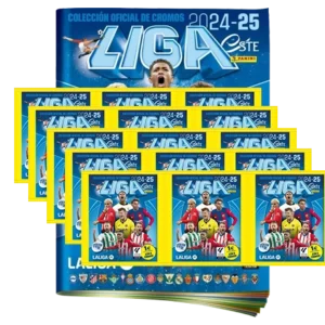 Panini La Liga Sticker 2024-25 / 1x Stickeralbum inkl 15x Stickertüten