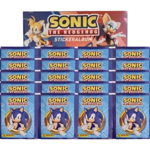 Panini Sonic the Hedgehog Sticker 2024 / Stickeralbum inkl 20x Stickertüten