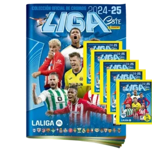 Panini La Liga Sticker 2024-25 / 1x Stickeralbum inkl 5x Stickertüten