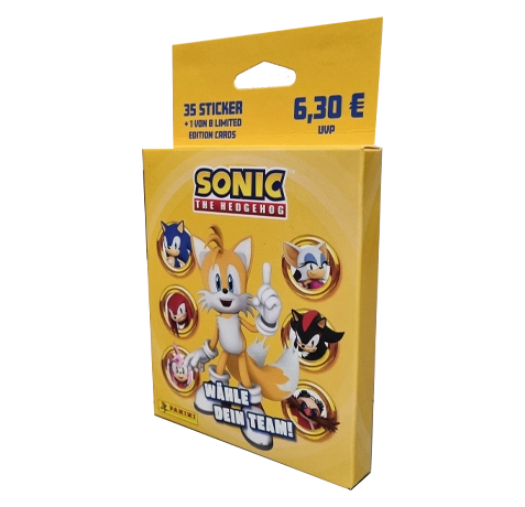 Panini Sonic the Hedgehog Sticker 2024 / Eco Blister Pack