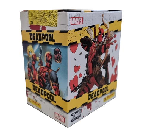 Panini Marvel Deadpool Sticker / 1x Display mit 36 Stickertüten