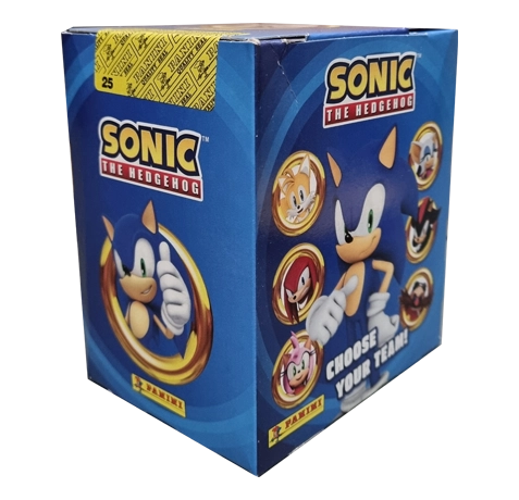 Panini Sonic the Hedgehog Sticker 2024 / Display je 36x Stickertüten