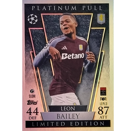 Topps Champions League Match Attax 2024/2025 / LE PL 3 LEON BAILEY